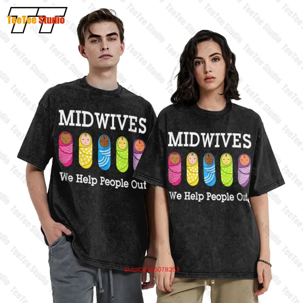 Midwives Midwife We Help People Out Golf Wear T-shirt 56C1