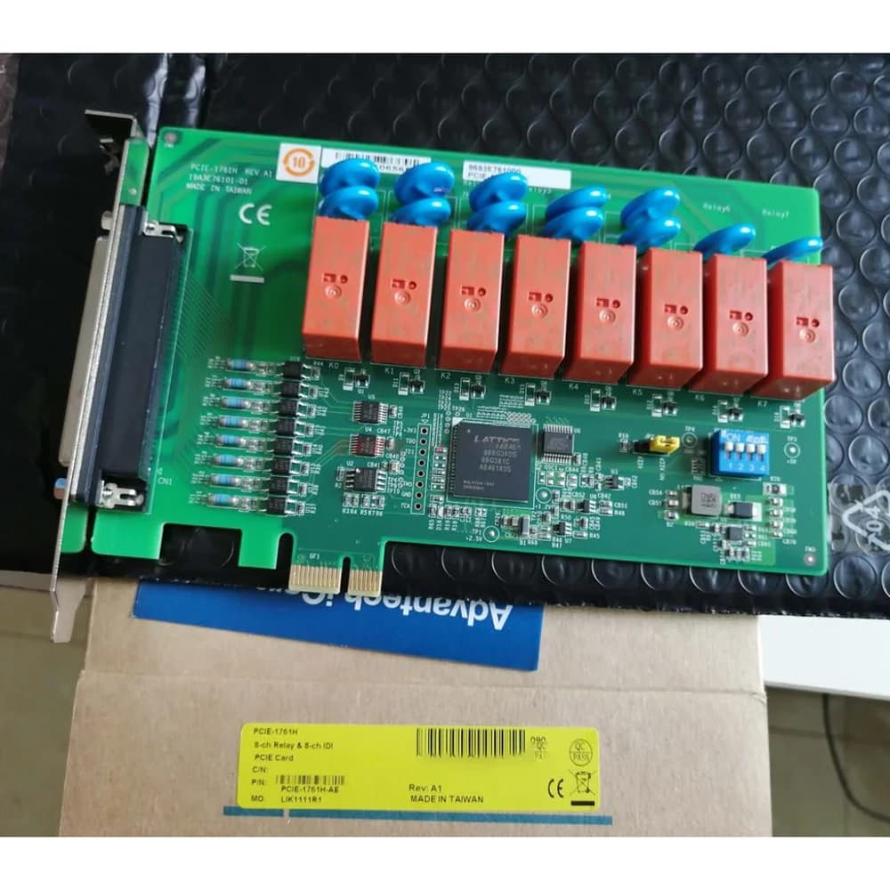 Scheda di controllo del movimento della scheda di ingresso digitale isolata con relè a 8 canali di alta qualità per la scheda di acquisizione Advantech PCIE-1761H