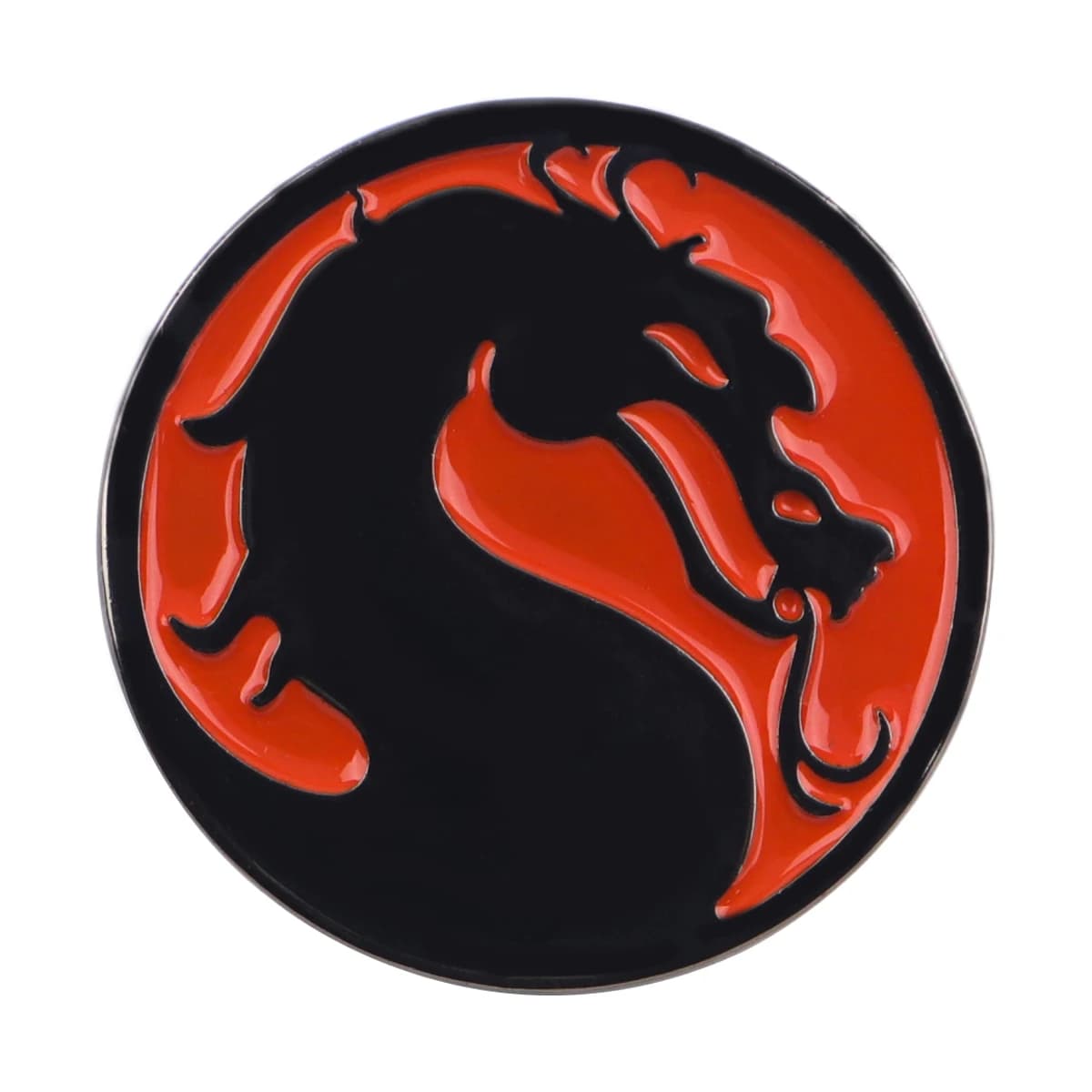Spille smaltate Dragon Game, distintivi in metallo a tema cartone animato, per zaini, cappelli, borse, colletti e risvolti, gioielli di moda