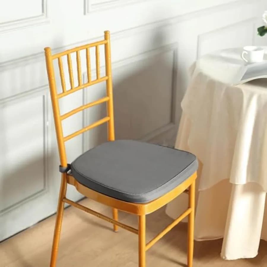 Efavormart Chiavari Chair Cushion Chair Pad with Attachment Straps Party Event Decoration - 2" Thick