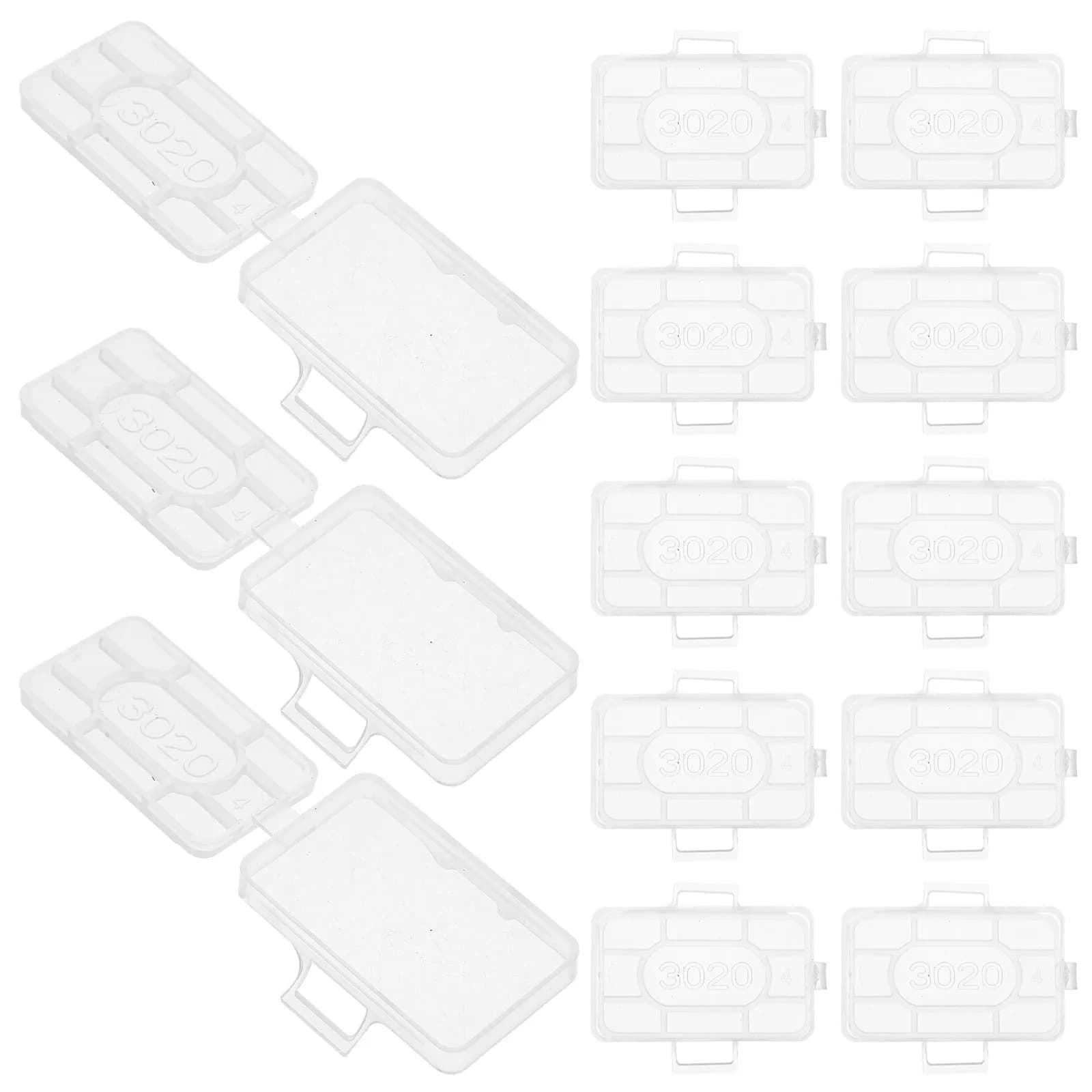 100 Pezzi Scatola Portaetichette in Plastica per Cavi, Contenitore per Identificazione Fili, Portaetichette per Uso Elettrico
