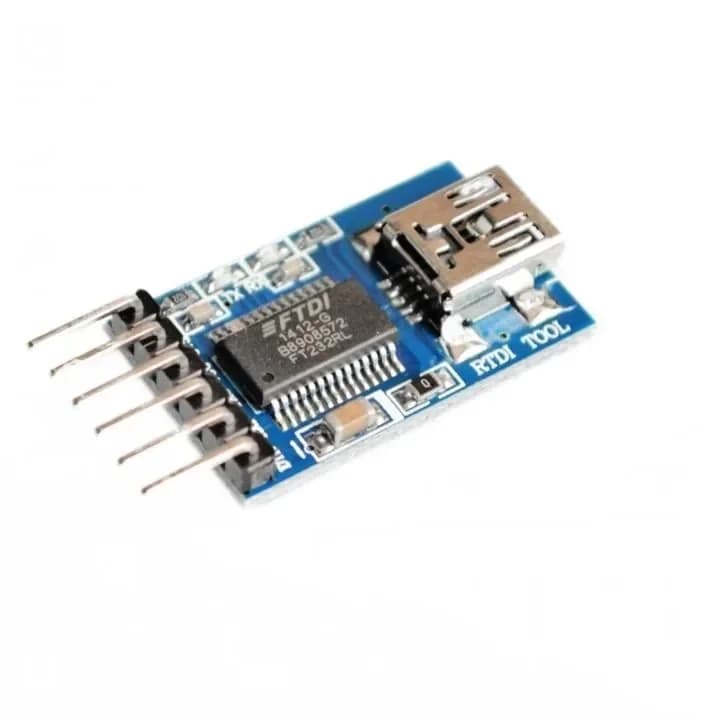 USB to serial adapter module FT232RL for download of the USB Arduino module to RS232 Max232