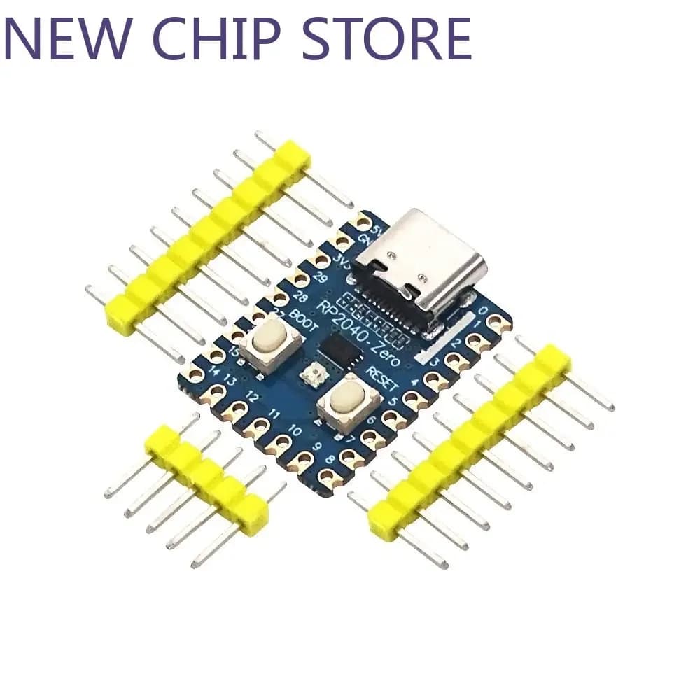 50 pz/lotto RP2040 Zero Per Raspberry Pi RP2040-Zero Microcontrollore PICO Scheda di Sviluppo Dual Core Processore Commercio All'ingrosso Originale