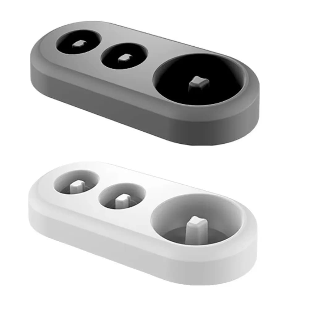 Durable Plastic Electric Sprinkle Holder Spacious Sprinkle Heads Storage Base Replacement Stand Easy To Use