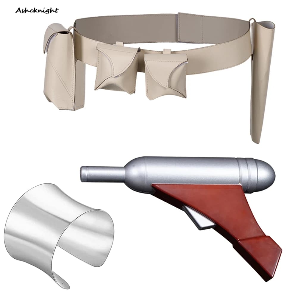 Padme Cos Amidala Cosplay Marsupio Belt Dressing Space Battle Carnival Costume Accessories for Women's Party Fantasy Halloween