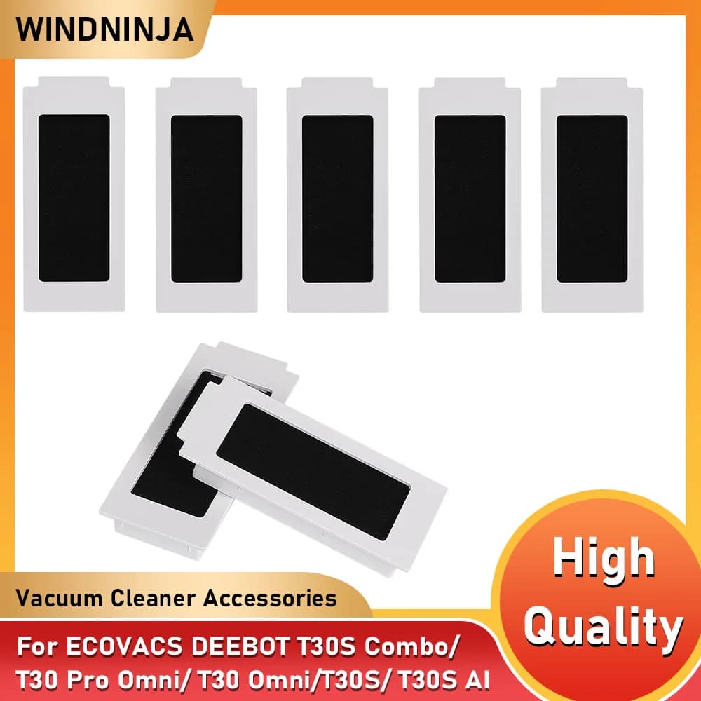 Filtro HEPA Per ECOVACS DEEBOT T30S Combo T30 Pro Omni T30 Omni T30S T30S AI T30S CARE T30S Pro T30C Pro Robot Aspirapolvere
