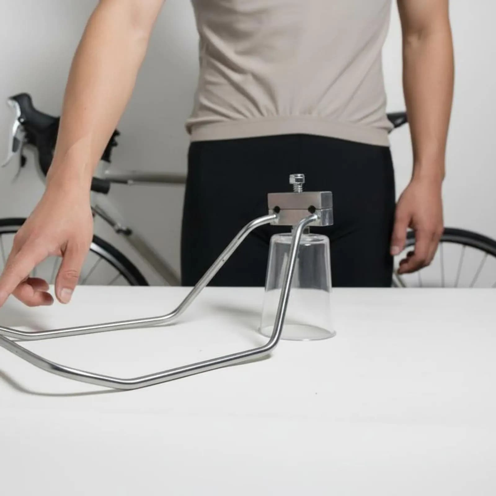 Bike Rear Rack Easy Installation Stainless Steel Rear Rack Seatpost Luggage Carrier Single-Piece Fused Cycle Accessory
