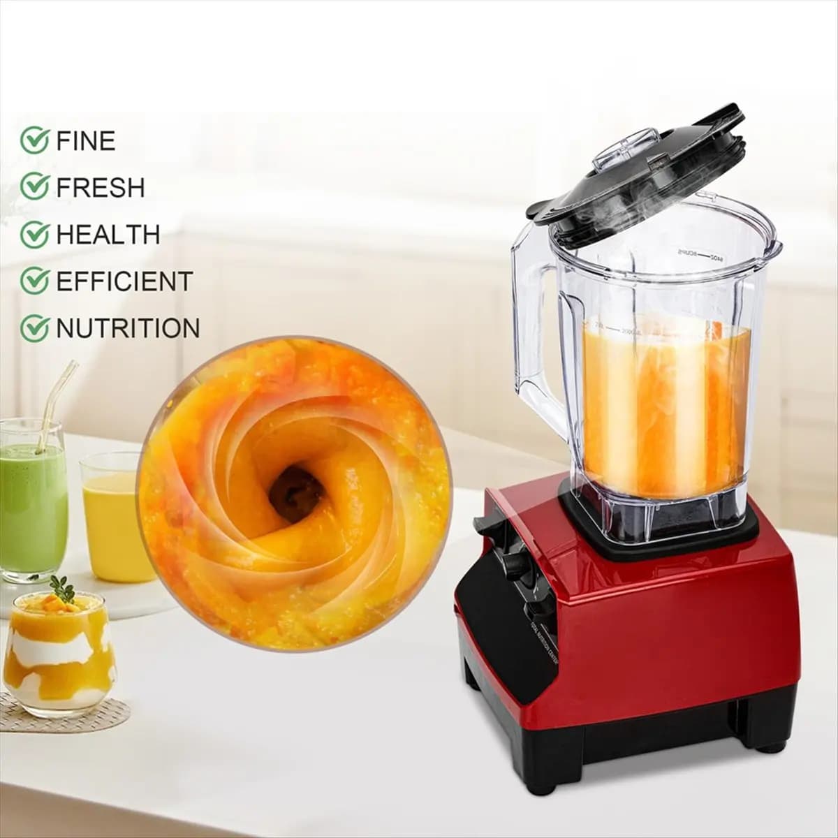 Nuovi Accessori 2026: Brocca e Pressino per Frullatore 5200 6300 VM0103 750, Contenitore da 64OZ, per Serie Classic/Explorian/Commercial