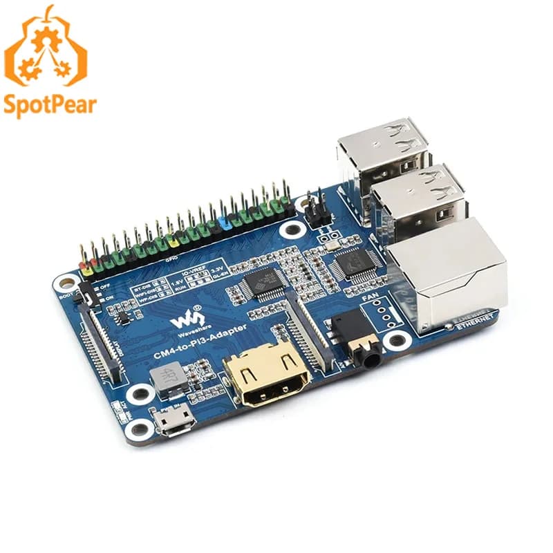 Raspberry Pi CM4 to 3B 4B expansion card adapter calculation module 4 IO card compatible with size Pi3