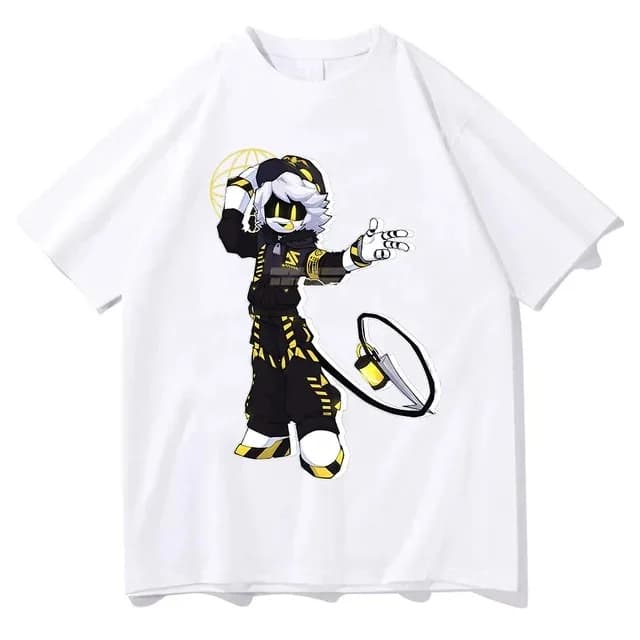 T-shirt estive Anime Murder Drones Streetwear Donna Uomo Moda estiva Oversize Manica Corta Cotone Magliette Top