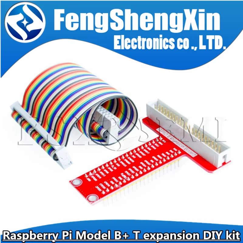 1 set Raspberry pie Raspberry Pi 3B +/4B Accessori scheda di espansione GPIO tipo T + cavo Raspberry pi 40P