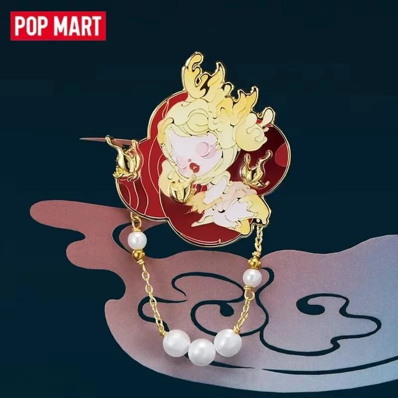 POP MART SKULLPANDA La Serie Mirage Tiralatte Cieco Scatola Sorpresa Scatola Mistero Bambole Carino Anime Figura Ornamento Figurine Regalo