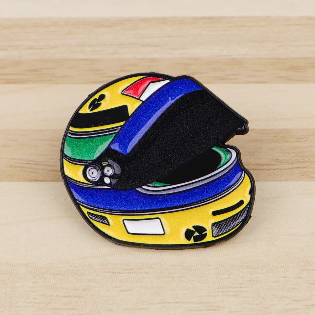 Spille da bavero da uomo con motivo casco da corsa per zaini, distintivi, spille per abbigliamento, spilla in smalto morbido, accessori di gioielleria