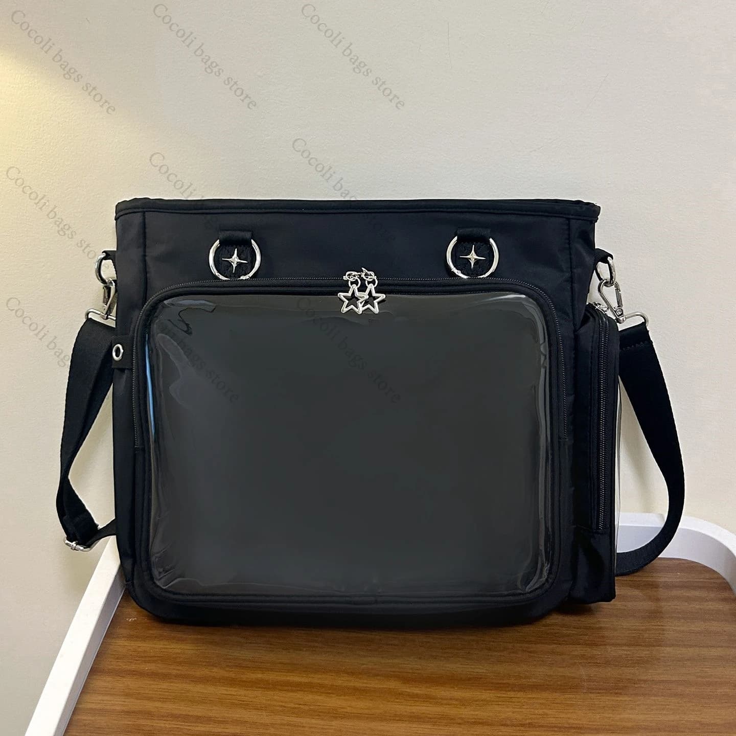 Ita Bag 14 inches Laptop Bag Shoulder Bag Backpack for Women Tote Bag Women's Bag Black Itabag Large Capacity Bag Daily Bag