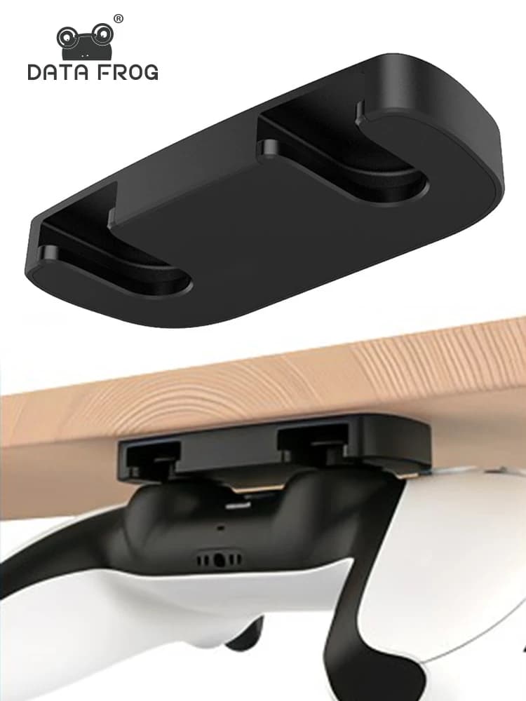 DATA FROG Staffa appesa per PS5/PS4 Nuova maniglia Rack di stoccaggio Gamepad Gancio di supporto Gioco per PS5 PS4 Controller Accessori