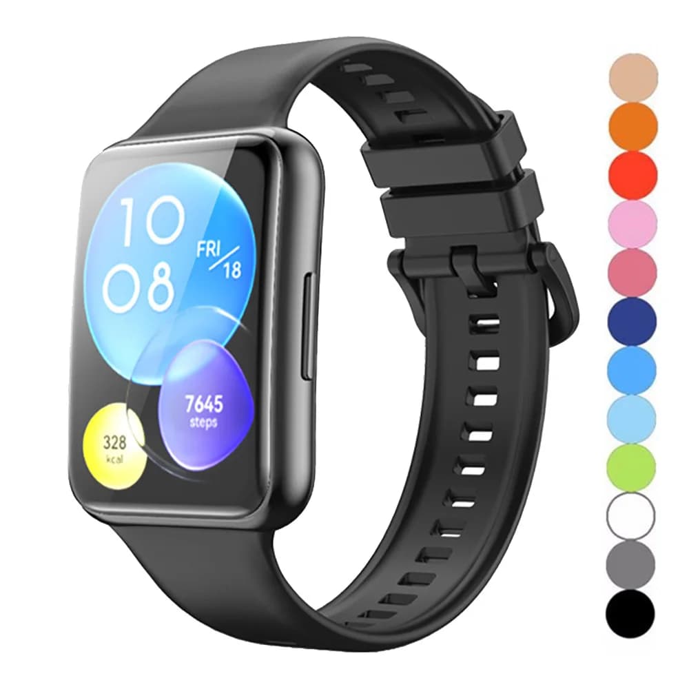 Cinturino in Silicone per Huawei Watch FIT 2 cinturino Smartwatch accessori cinturino di ricambio braccialetto Correa cinturino Huawei Watch fit2