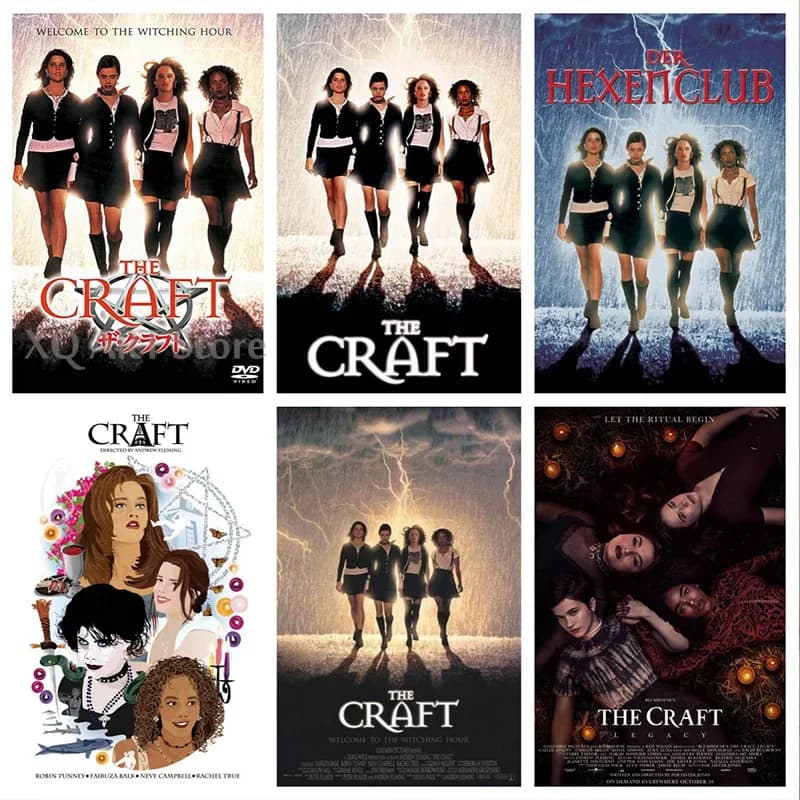 Hot Rare Movie THE CRAFT 1996 Posters For Wall Art Home Decoration Canvas Painting And Prints Home Room Decor Frameless Decor