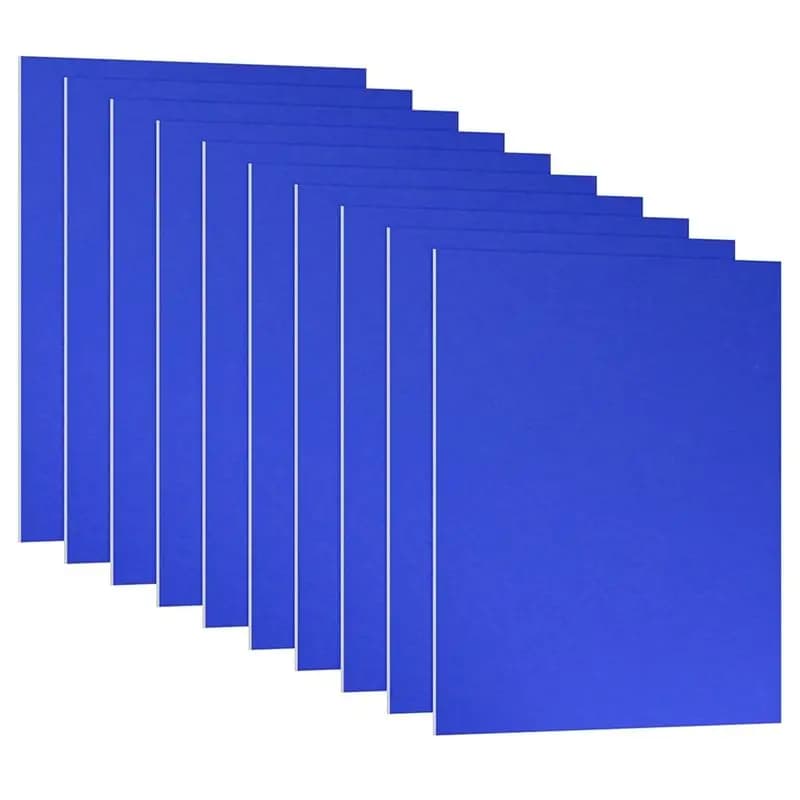 Y42A-7X5x1/32 inch anodized aluminium plate, 10 pieces of rectangle aluminium plates with a thickness of 0.8 mm for DIY laser engraving