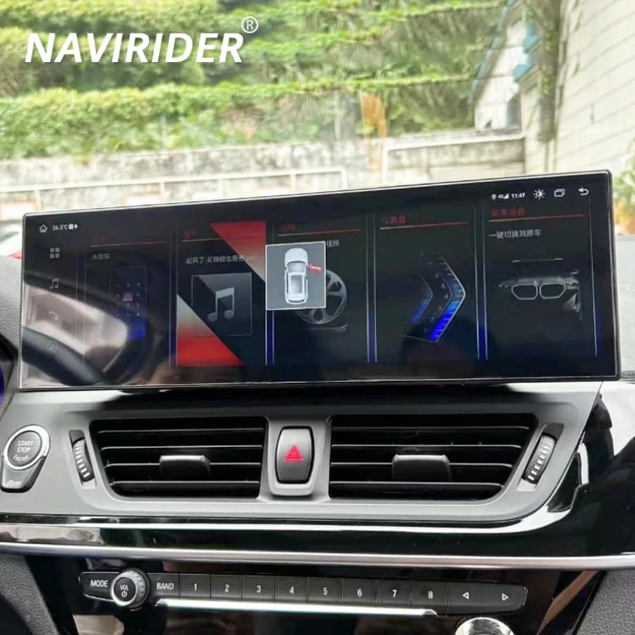 14.9" Car Video Players GPS Display Multimedia Screen For BMW E84 2010-2015 CIC 4G WiFi Carplay Auto Android 15 System Stereo