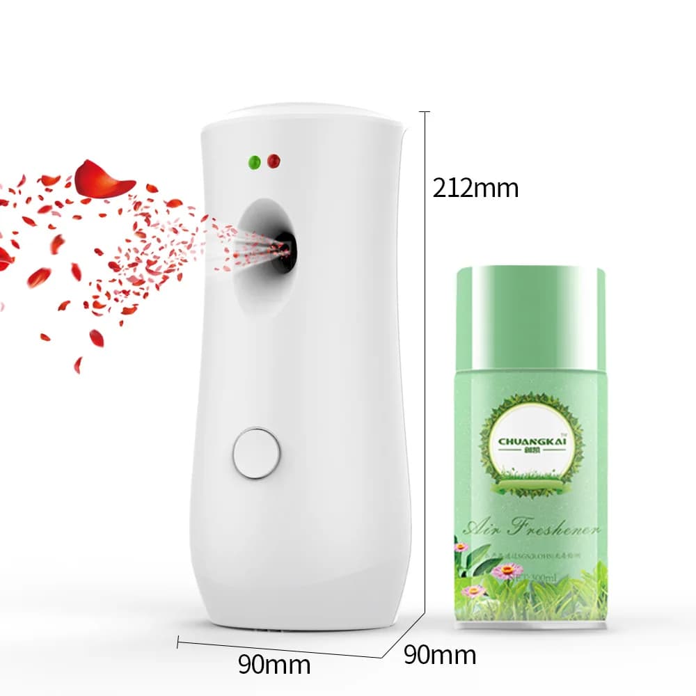 Aerosol Dispenser Deodorant for Environments Fragrance Aerosol Dispenser for Cars Automatic Adjustable Flavor Diffuser for Home Use
