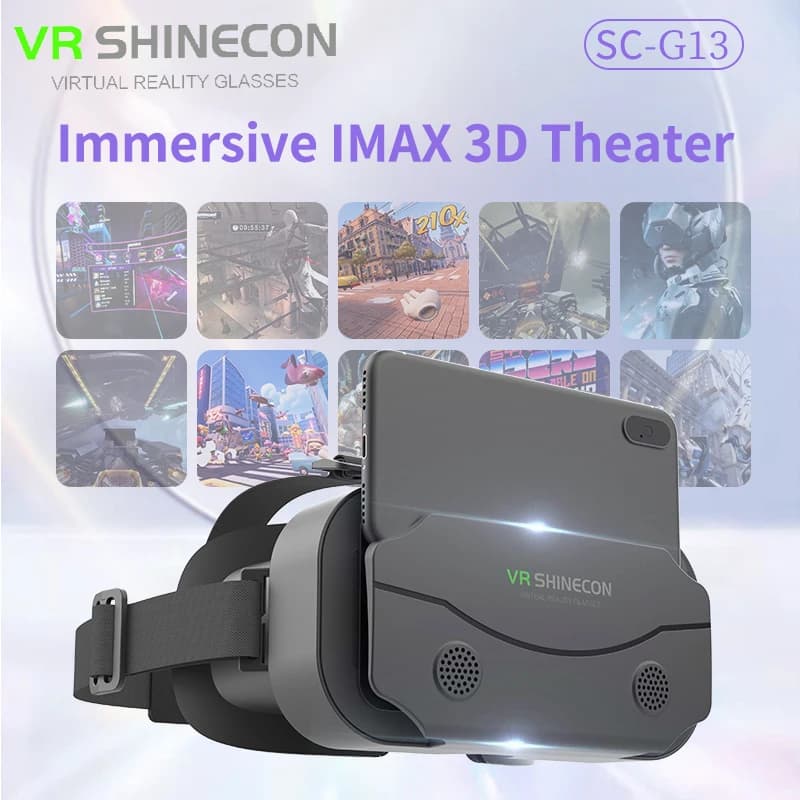 G10 G13 IMAX Giant Screen Virtual 3D VR Glasses for Google Cardboard Box VR Helmet VR Glasses for 4.7-7" Phone 3D Movies
