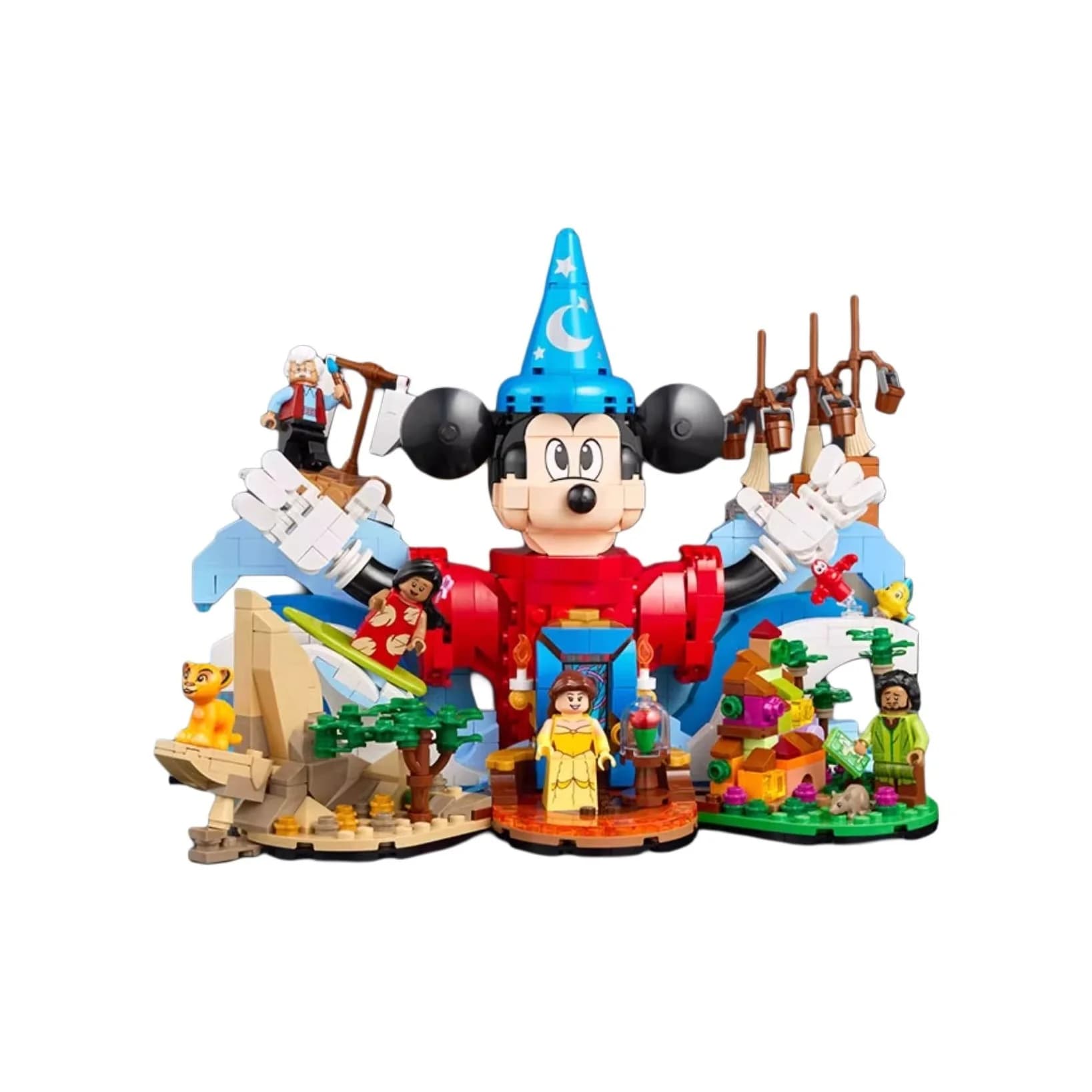 LEGO Disney Magic World Toy Building Blocks 1103pcs 21352 21352-19cm
