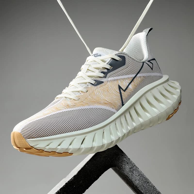 Scarpe da Corsa Professionali per Uomo con Assorbimento degli Urti, Traspiranti in Mesh, Antiscivolo, Sneakers Atletiche per Fitness e Jogging