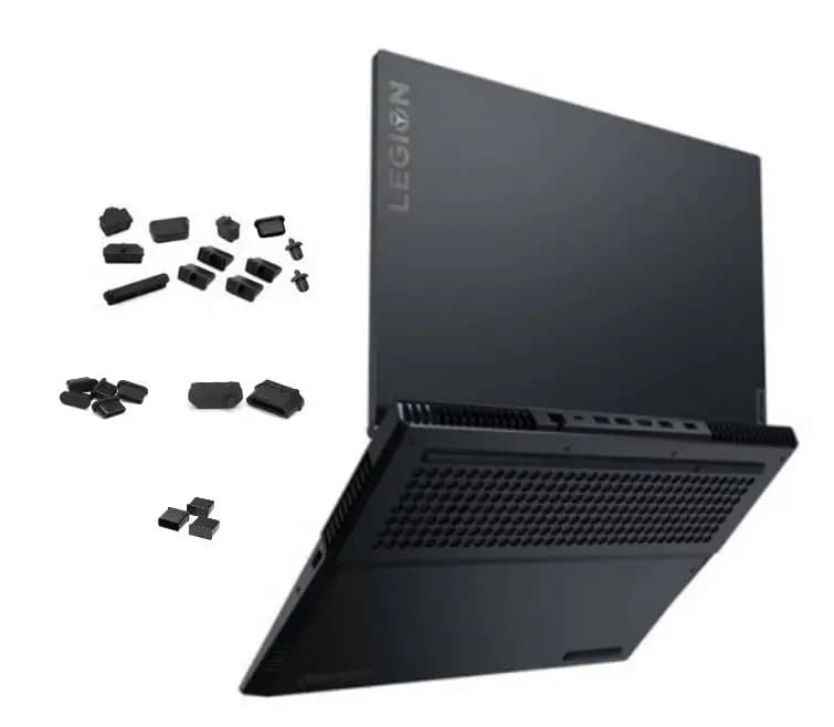 Per Lenovo Legion 5 15/Legion 5 pro 16 2021 Slim 7 7i 15 16 Y540 Legion 5 5i 17 Y740 Y730 Copertura antipolvere in silicone Tappo per laptop