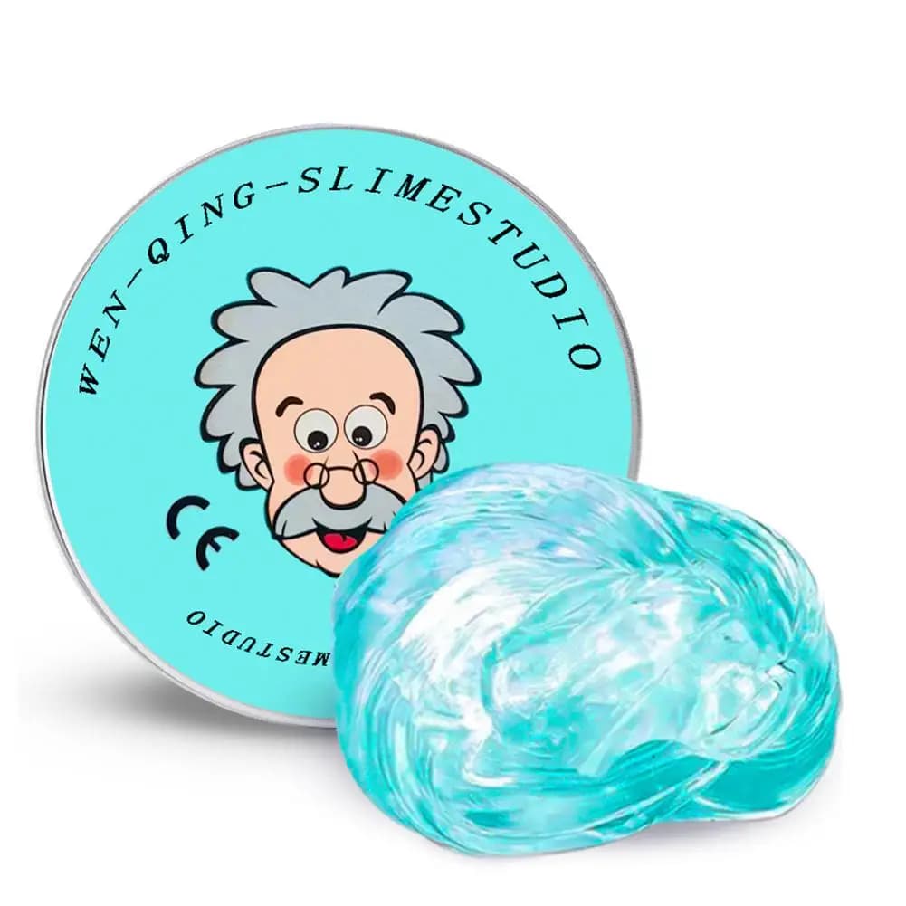 NUOVO Set di Slime Liquido Cristallino Elastico, Giocattolo Sicuro per Bambini, Argilla Colorata Antistress, Pasta Modellabile Fai-da-Te
