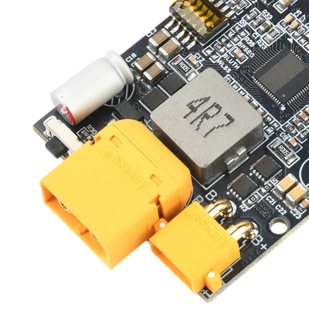 Mother Power Bank 2-7S 100W for Quick Charging with PD/QC Support for Li-ion/LiFePO4 Batteries, Fai-da-te Charging Module