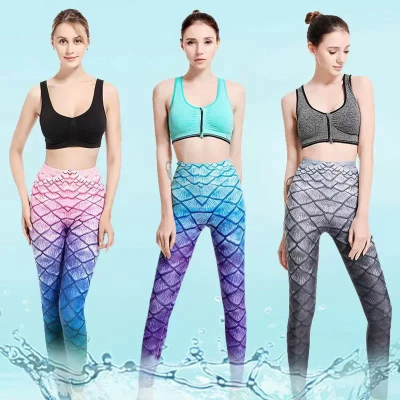 Elegant Swimwear Siren Style - Women's Long Pants with UV Protection for Beach, Snorkeling and Surf