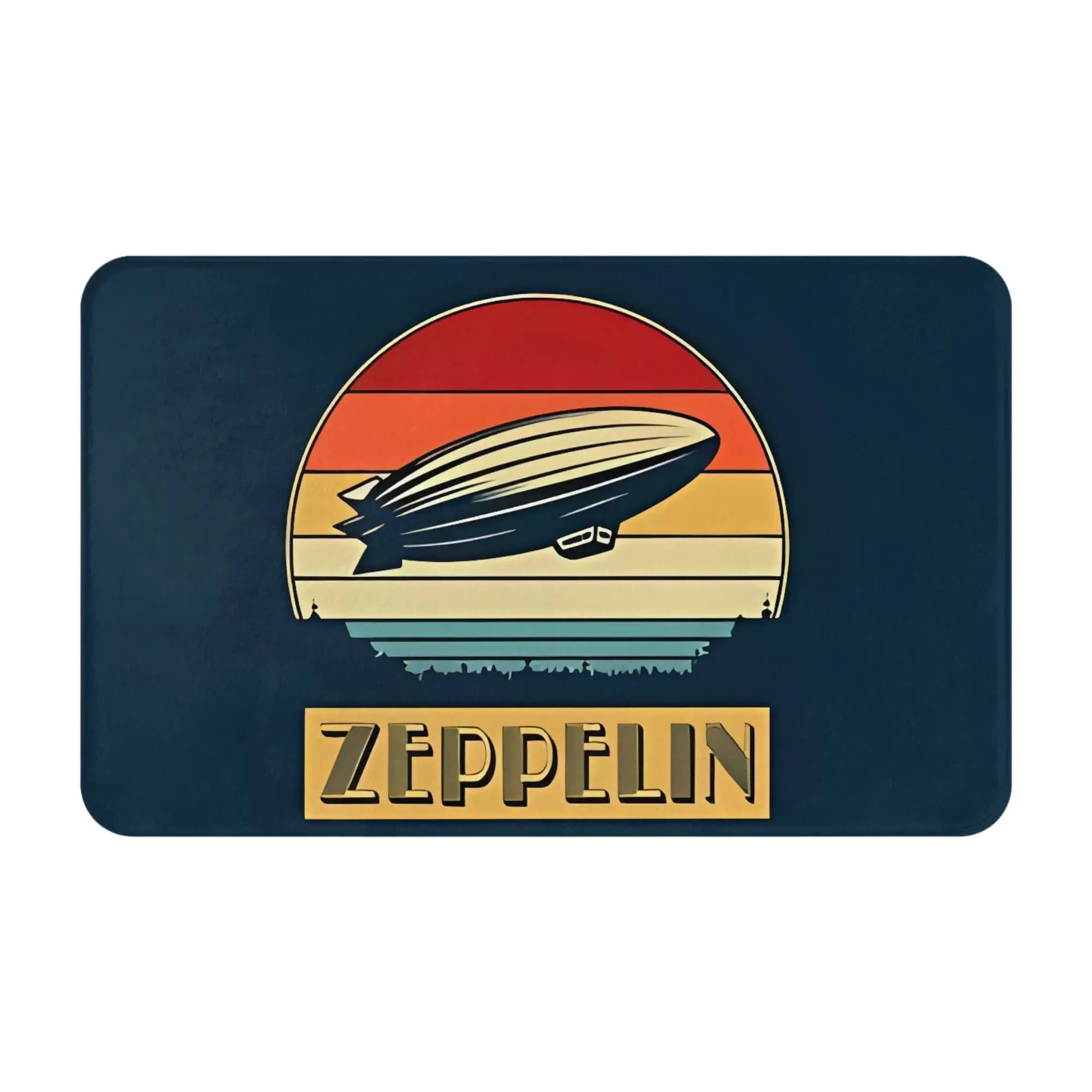 Tappetino da bagno con decorazioni natalizie Led Zeppelin1, tappetino Led Band Zeppelin, tappeto da soggiorno, tappeto da esterno, decorazioni per la casa