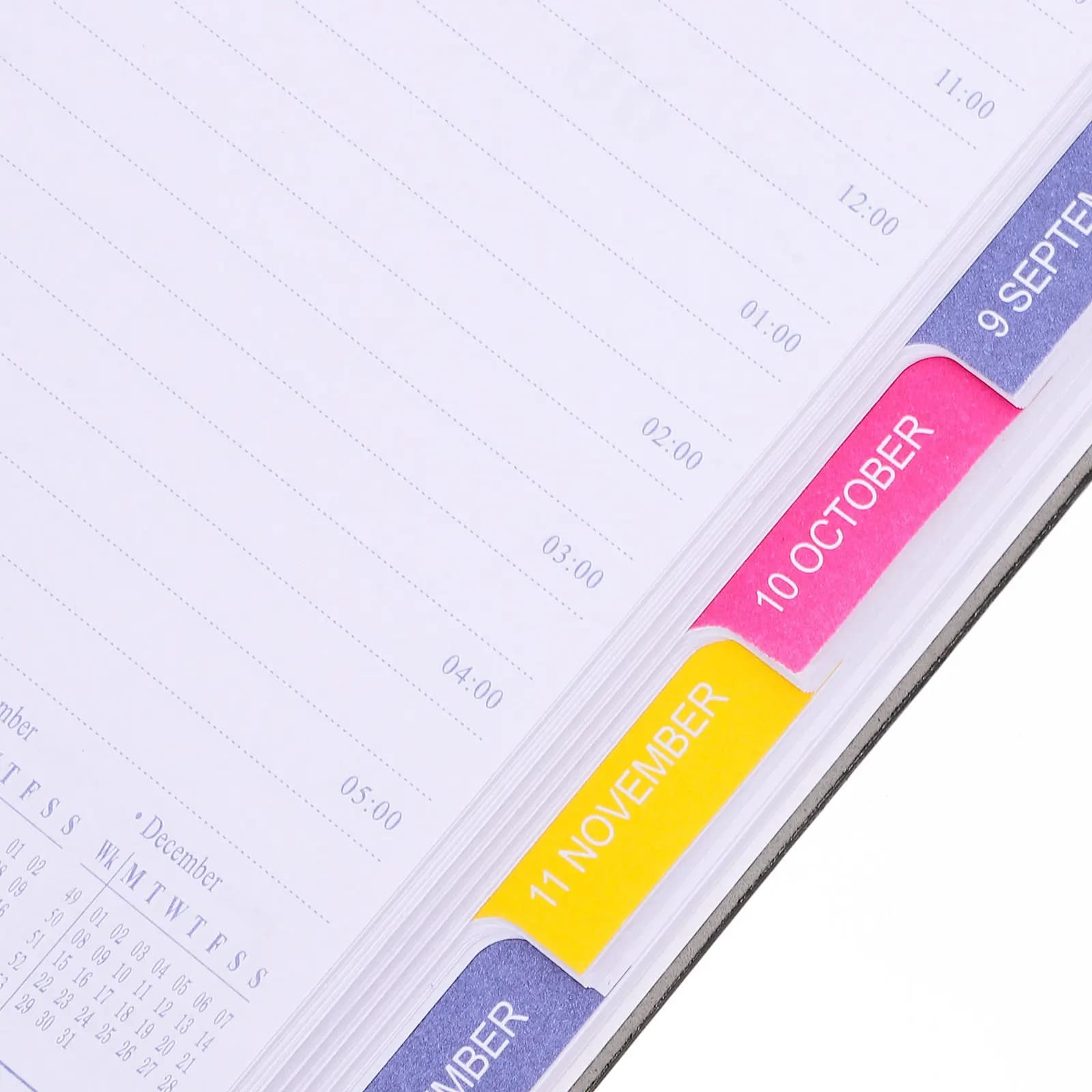 Agenda Accademica A5 in PU, Organizer Portatile per Casa e Ufficio, Pianificatore Mensile 2025, Organizzatore Giornaliero per Scrittura e Pianificazione