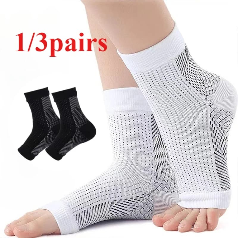 Tutore di supporto per caviglia sportivo Manicotto di compressione Protezione per caviglia Compressione Manicotto per piede Supporto Calzini Attrezzatura protettiva sportiva