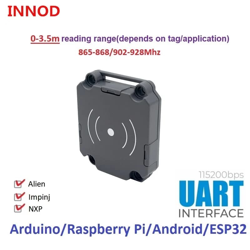 M5stack UHF RFID Official Unit (YPD-4035) Raspberry Pi Integrated RFID Module 1-3M UHF Reader UART/USB interface