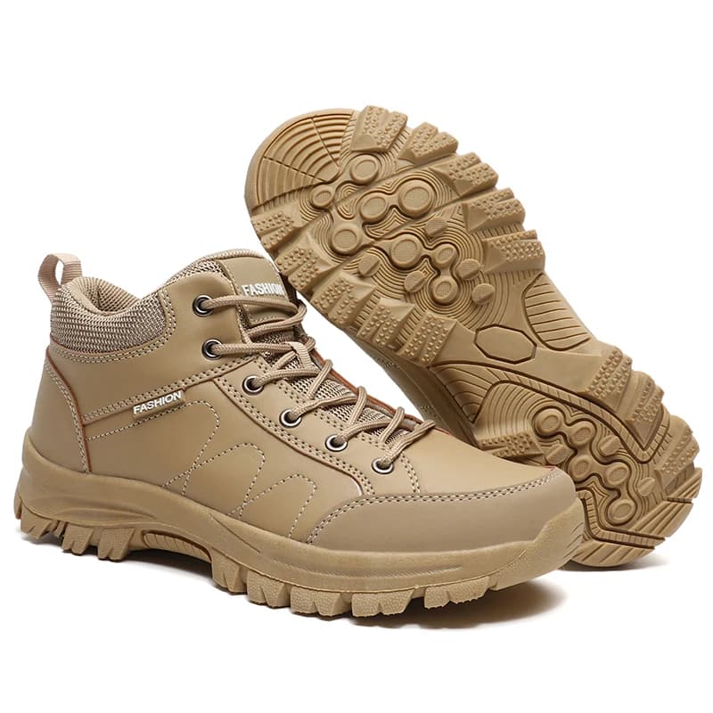 Stivali da uomo Scarpe da trekking da esterno per uomo Stivali da montagna Scarpe da ginnastica antiscivolo Scarpe da lavoro