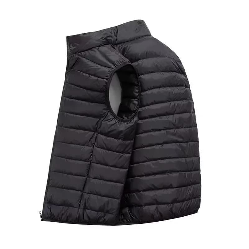 Gilet Senza Maniche da Uomo, Giacche Invernali alla Moda, Gilet Imbottiti in Cotone, Cappotti con Collo Alto, Abbigliamento Caldo