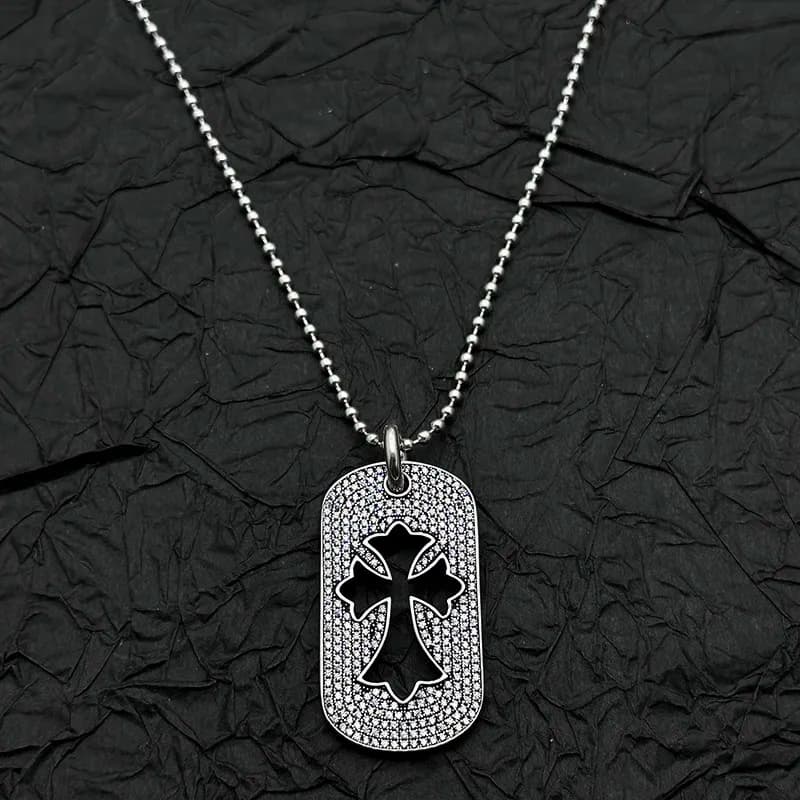 Collana di Lusso in Argento Sterling S925 con Luna e Stella, Elegante Gioiello per Feste e Appuntamenti