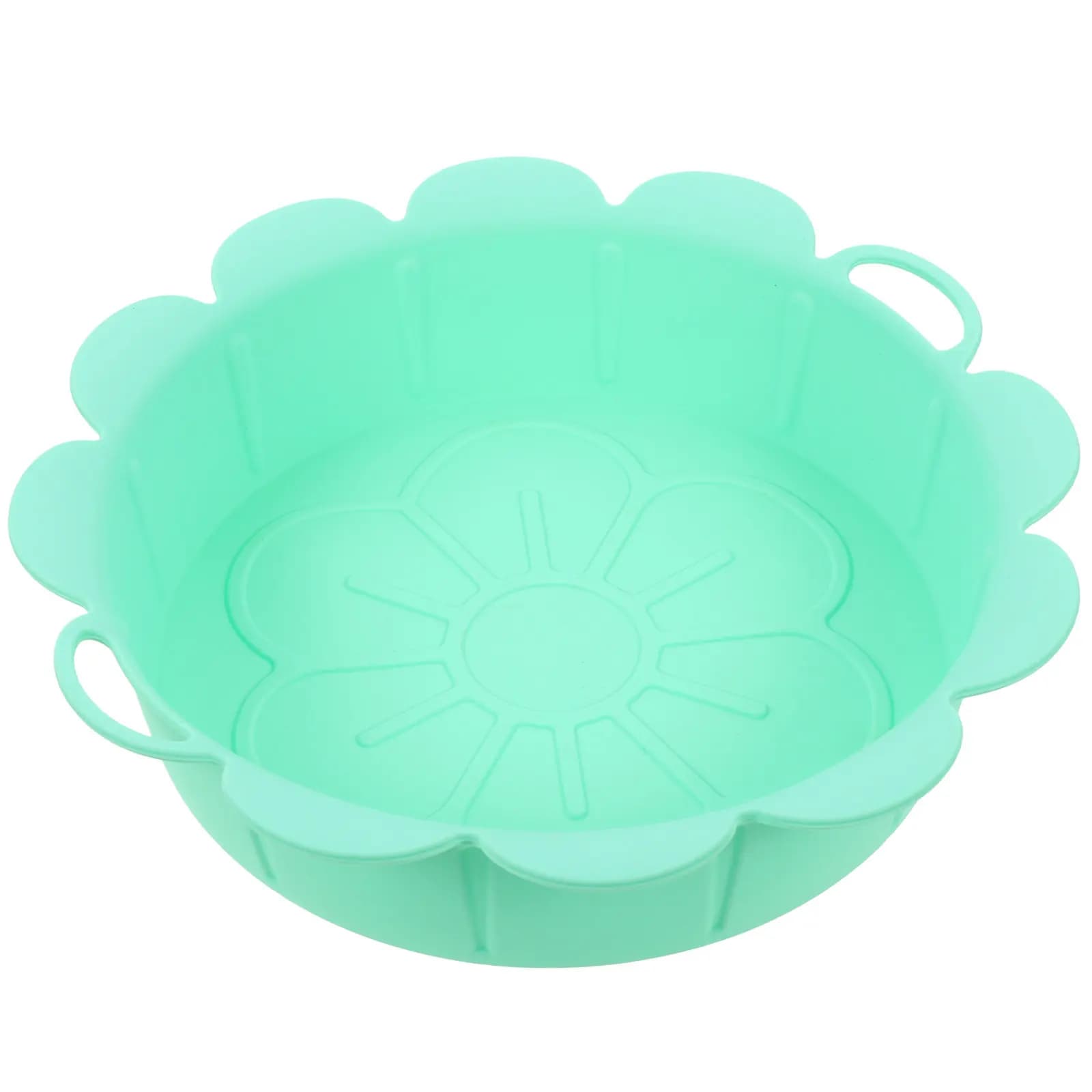 Cestello in Silicone per Friggitrice ad Aria, Multifunzione, Antiaderente, Riutilizzabile, Resistente al Calore, Tappetino da Cucina Lavabile, Protezione per Alimenti