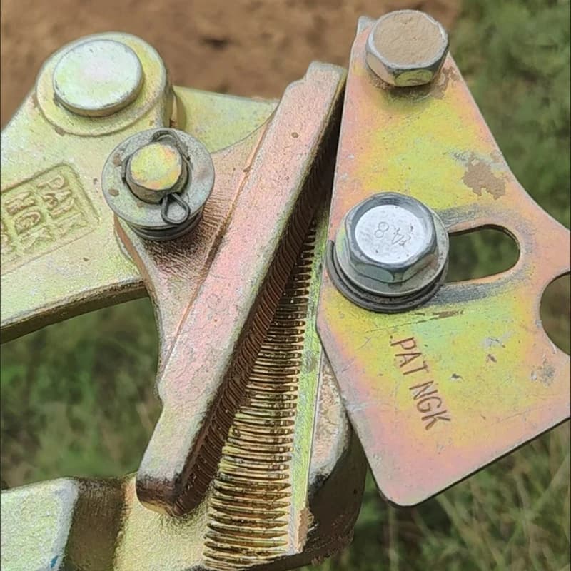Heavy Duty Wire Rope Jaw Clamp Electrician Cable Grip Pulling Multi-function Hand Power Puller Tighten Tool Carbon Steel Tools