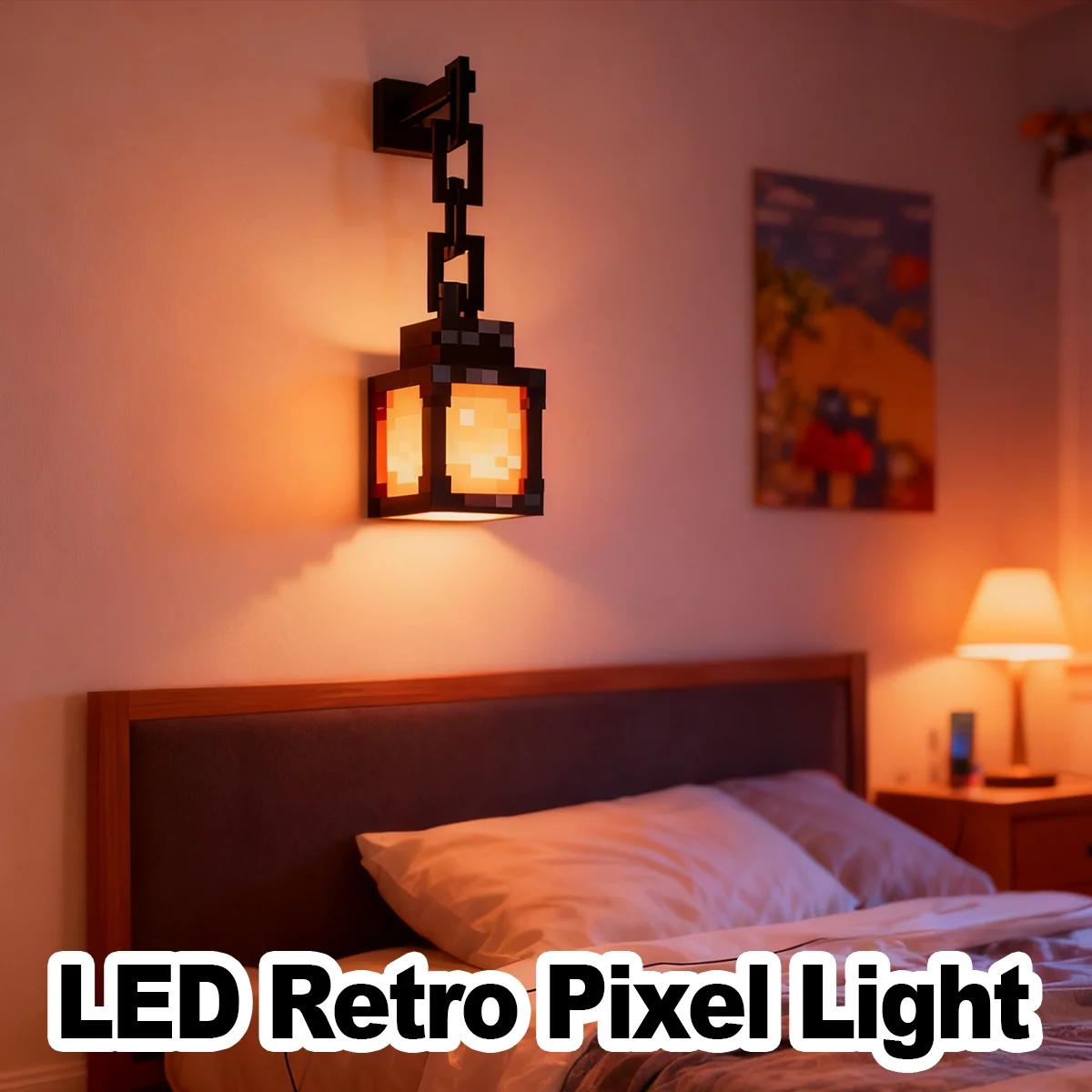 Multicolor Animated Cardboard Wall Lamp with Rechargeable Remote Control Type C with Pixel Design