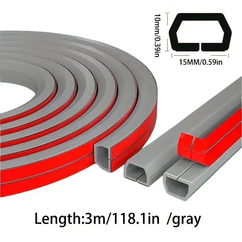 3M Slot trapezoidale Copertura del cavo da pavimento Protezione del cavo Estensione Condotto di cablaggio Slot per cavo elettrico Gestisci il cavo Hider Organizer