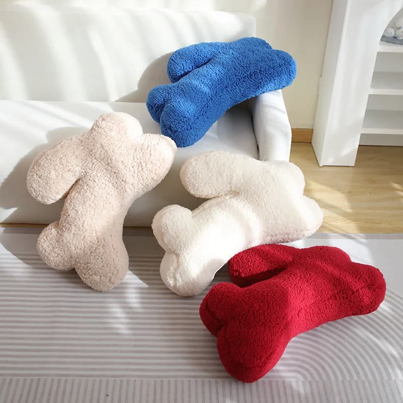 Semplice vento INS Kawaii animale coniglio peluche bambola cuscino camera divano arredamento cuscino carino regalo di compleanno fidanzata per bambini
