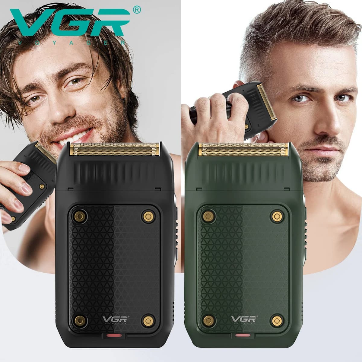 VGR 353 Razor for beard haircut professional electric shaver for face shaver for face safety with USB charge for man