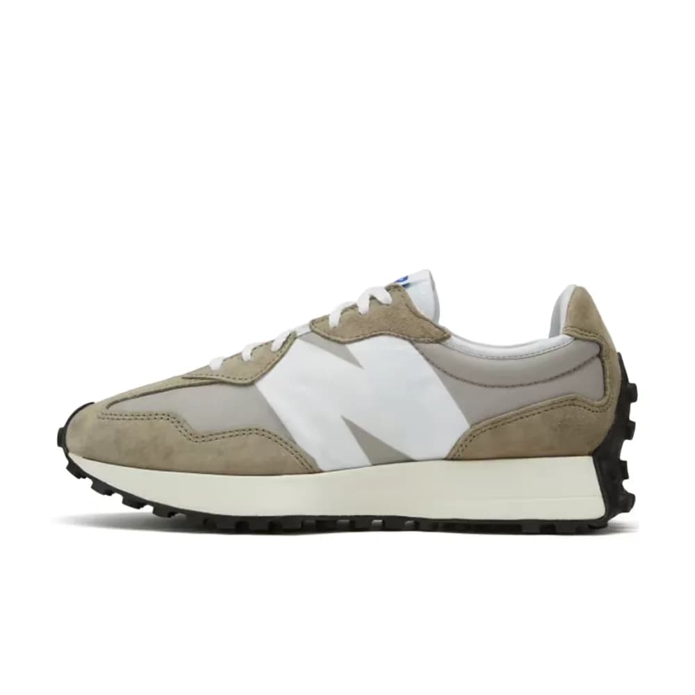 New Balance NB327 Unisex Low-Top Urban Running Shoes – Brown/Gray/White, Comfortable Sports Casual Style MS327LH1