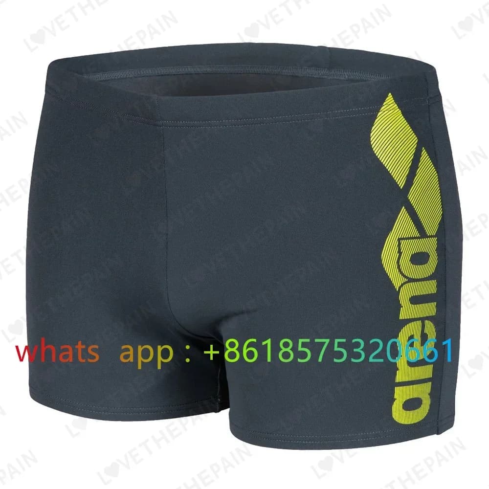 Mens Swimsuit Jammer Endurance Athletic Training Swimsuit Racing Swimming Trunks Shorts Swimwear Quick Dry New Surf Swim Jammers
