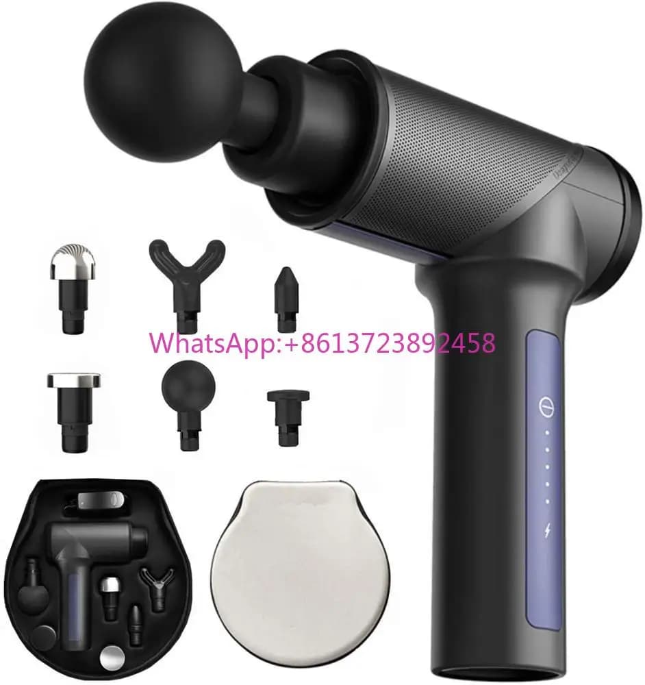 3400 mAh Portable Lithium Battery Deep Muscle Massage Gun Wireless Massage Gun