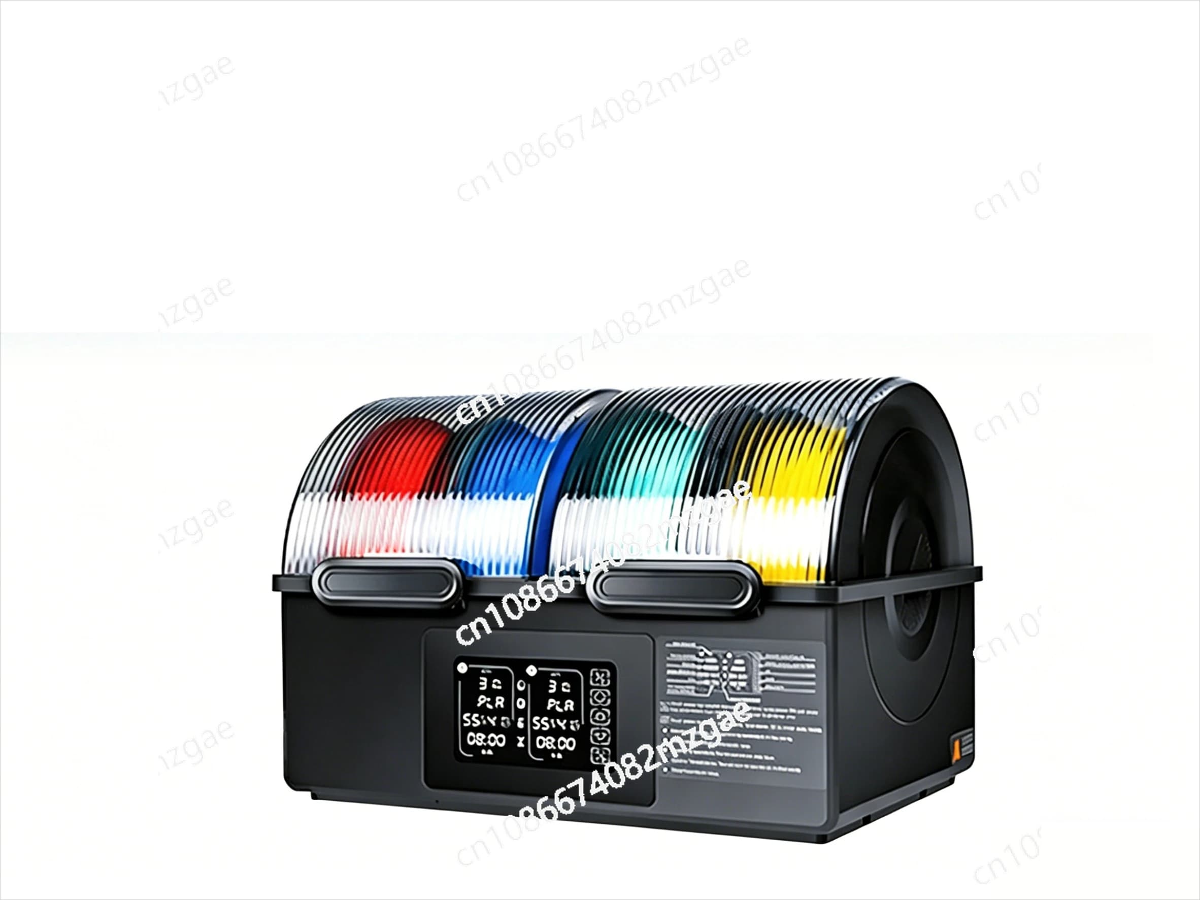 Filament Dryer 4 Spools PTC Heater 85C Fast Drying Auto Dehumidification Dual Heating Chambers for 1.75 2.85mm PLA ABS PETG