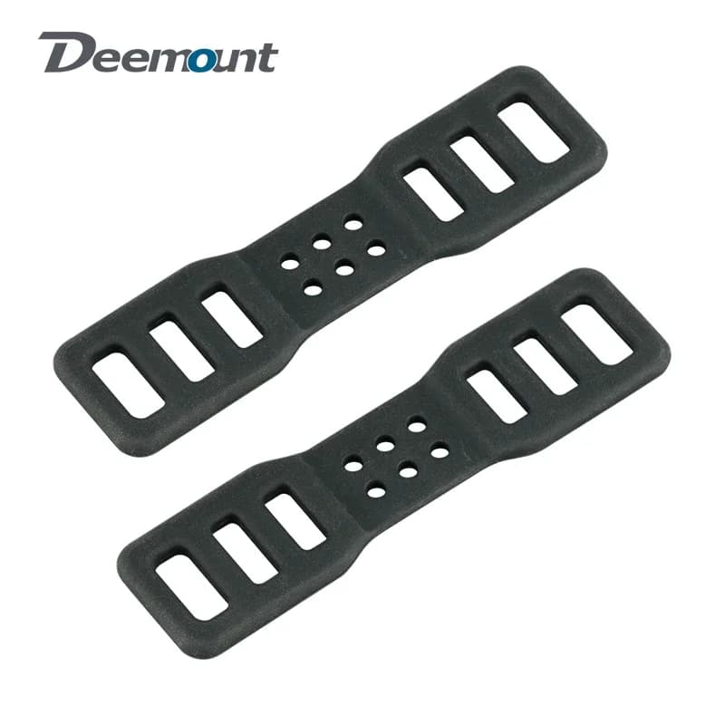 Silicone gel straps for bike handlebar, brazil, helmet lamp, remote control, doorbell holder, automatic mirror, DVR, GPS camera, rubber band