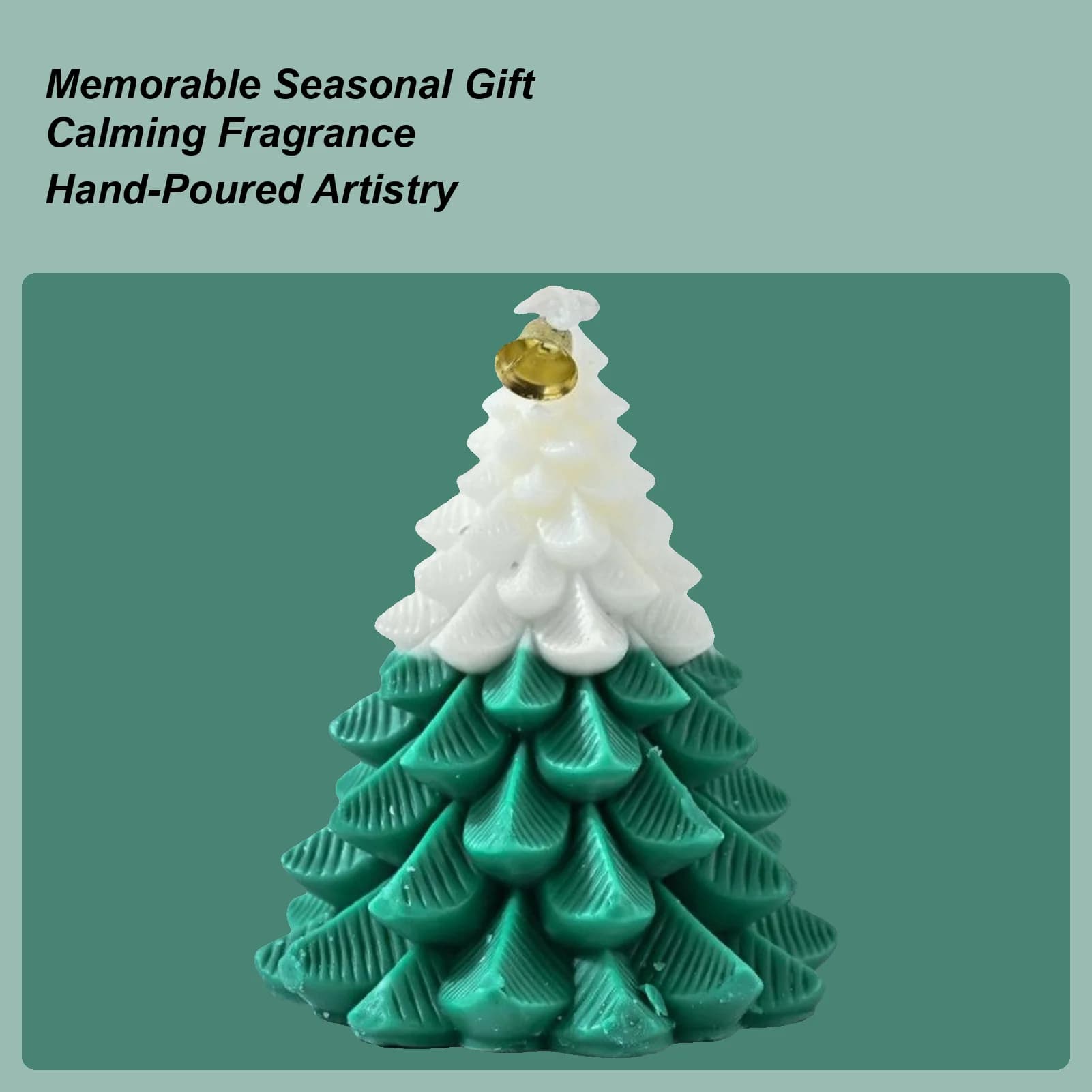 Long-Term Christmas Candles Burn TimeDecoration Winter Candle for Christmas Halloween Birthday Wedding Holidays Autumn